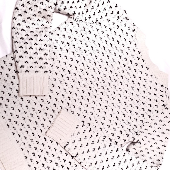 J. Crew Warm spunFair Isle Sweater in chevron dot - Picture 4 of 6